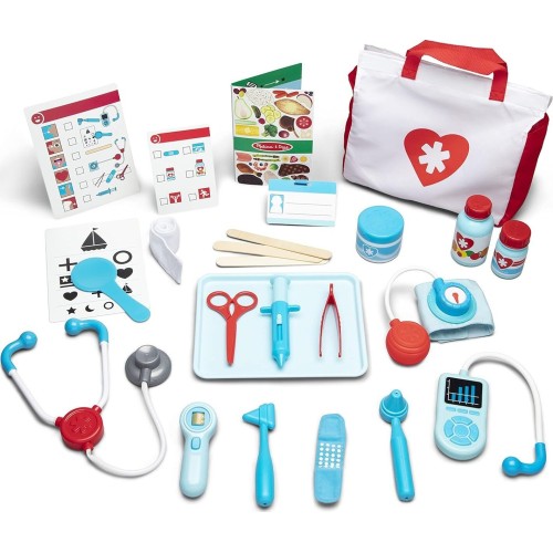 Melissa and Doug pretend play: non-wood - getwell doctor play set (6074884) 6074884 681147005358