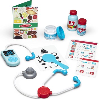 Melissa and Doug pretend play: non-wood - getwell σετ γιατρού (6074884) 6074884 681147005358