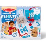 Melissa and Doug pretend play: non-wood - σετ ιατρείο για ζωάκια (6074883) 6074883 681147005341