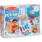 Melissa and Doug pretend play: non-wood - petvet playset (6074883) 6074883 681147005341