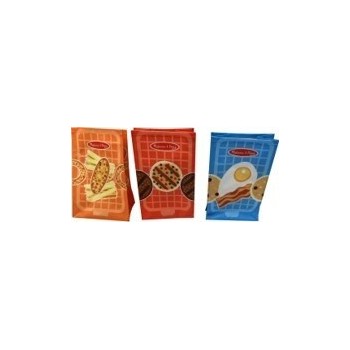 Melissa and Doug pretend play: non-wood flip & fry grill set (6074893) 6074893 681147005440
