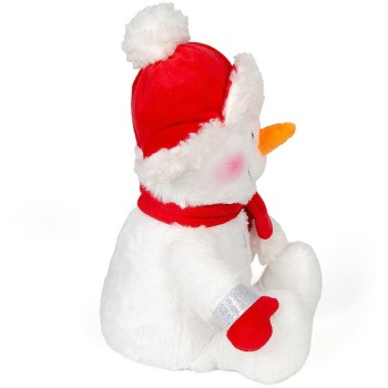 Christakopoulos Snowman With Moving Nose and Light 23cm. Sitting and 35 cm. Upright 8189 5212054705472
