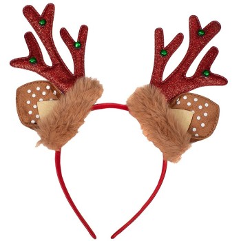 Christakopoulos Christmas Reindeer Cane With Bells in 3 Colors 24cm. 22099 5212054706127