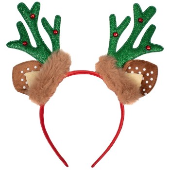 Christakopoulos Christmas Reindeer Cane With Bells in 3 Colors 24cm. 22099 5212054706127