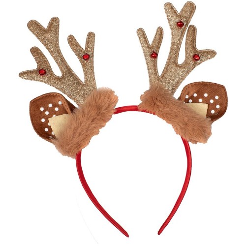 Christakopoulos Christmas Reindeer Cane With Bells in 3 Colors 24cm. 22099 5212054706127