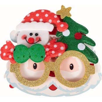 Christakopoulos Christmas Glasses With Glitter 4 Pcs. 17x14cm. 5891 5212054700798