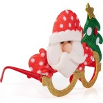 Christakopoulos Christmas Glasses With Glitter 4 Pcs. 17x14cm. 5891 5212054700798