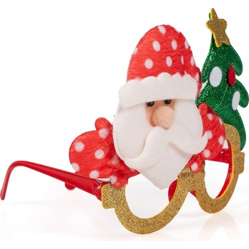 Christakopoulos Christmas Glasses With Glitter 4 Pcs. 17x14cm. 5891 5212054700798