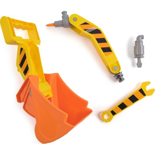 Spin Master Paw Patrol rubble and crew rubbles ultimate tool bulldozer vehicle, toy truck with act 6073297 681147071599
