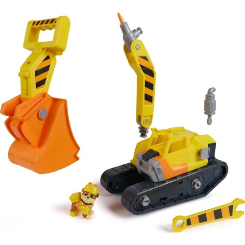 Spin Master PAW Patrol Rubble Crew Μεγάλο Όχημα κατασκευών του Rubble 6073297 681147071599
