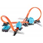 Mattel Hot Wheels Track Builder Double Booster Σετ Πίστα Αγώνων 6 Συνδυασμών DGD30 887961188363