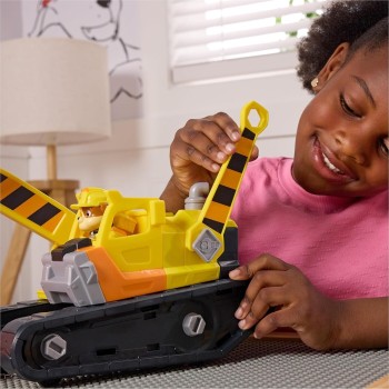 Spin Master PAW Patrol Rubble Crew Μεγάλο Όχημα κατασκευών του Rubble 6073297 681147071599