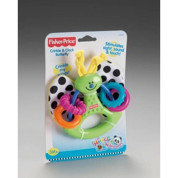 Mattel Κουδουνίστρα Πεταλούδα H9463 027084279436