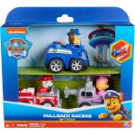 Spin Master Paw Patrol Deluxe Pull-Back Racers - Gift Pack 3 Οχήματα 6070440 681147024854