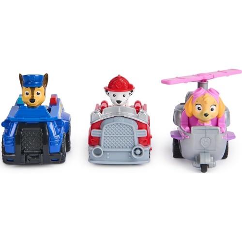 Spin Master Paw Patrol Deluxe Pull-Back Racers - Gift Pack 3 Οχήματα 6070440 681147024854