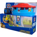 Spin Master paw patrol lookout tower, 50,8 cm tower with chase action figures, rescue vehicle and launcher,  toys for boys and g