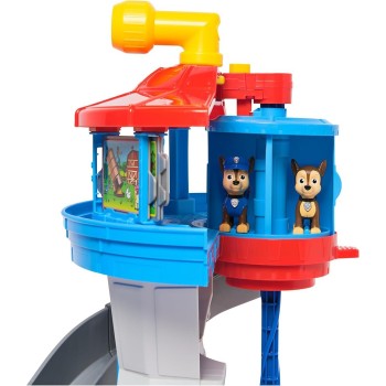 Spin Master paw patrol lookout tower, 50,8 cm tower with chase action figures, rescue vehicle and launcher,  toys for boys and g