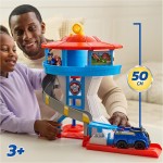 Spin Master paw patrol lookout tower, 50,8 cm tower with chase action figures, rescue vehicle and launcher,  toys for boys and g