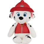 Spin Master paw patrol gund official marshall take-along buddy plush toy, premium stuff 6071108 681147035300