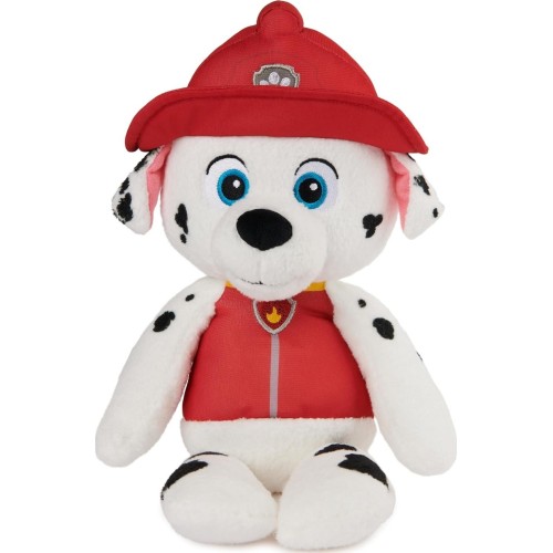 Spin Master paw patrol gund official marshall take-along buddy plush toy, premium stuff 6071108 681147035300