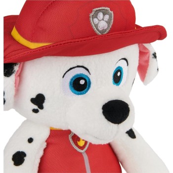Spin Master paw patrol gund official marshall take-along buddy plush toy, premium stuff 6071108 681147035300