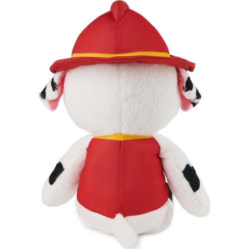 Spin Master paw patrol gund official marshall take-along buddy plush toy, premium stuff 6071108 681147035300