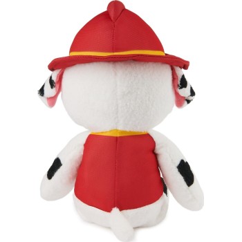 Spin Master paw patrol gund official marshall take-along buddy plush toy, premium stuff 6071108 681147035300