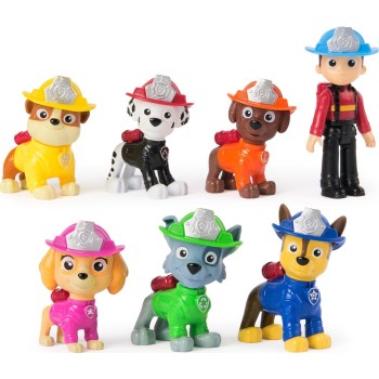 Spin Master paw patrol fire rescue  pack with 7 collectible action figures, including r 6072961 681147067691
