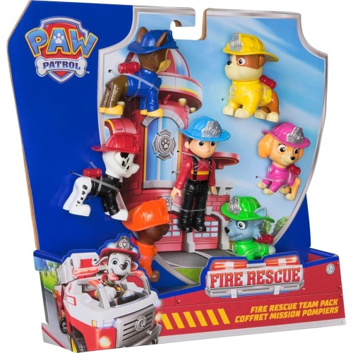 Spin Master PAW Patrol Σετ Δώρου Fire resue με 7 συλλεκτικές φιγούρες δράσης 6072961 681147067691