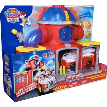 Spin Master PAW Patrol πυροσβεστικός σταθμός Fire Rescue κέντρο διοίκησης πυροσβεστικής διάσωσης με φιγούρα Marshall 6073760 681