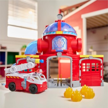 Spin Master PAW Patrol πυροσβεστικός σταθμός Fire Rescue κέντρο διοίκησης πυροσβεστικής διάσωσης με φιγούρα Marshall 6073760 681