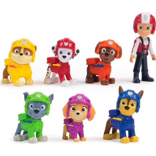 Spin Master paw patrol: air rescue toy figures gift pack, with 7 collectible action fig 6071499 681147041394