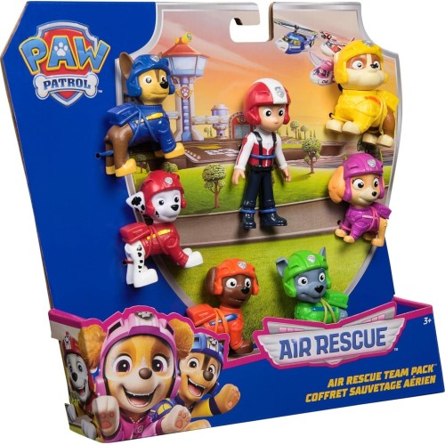 Spin Master Paw Patrol Air Rescue Figure Gift Pack με φιγούρες αεροδιάσωσης αεροπλάνων, με 7 συλλεκτικές φιγούρες 6071499 681147