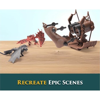 Spin Master dreamworks dragons how to train  dragon, 5-pack dragon catcher set with hic 6072894 681147066281