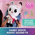 Spin Master gabbys dollhouse: the movie, meow-mazing  pandy paws plush toy with 3 acces 6073661 681147076266