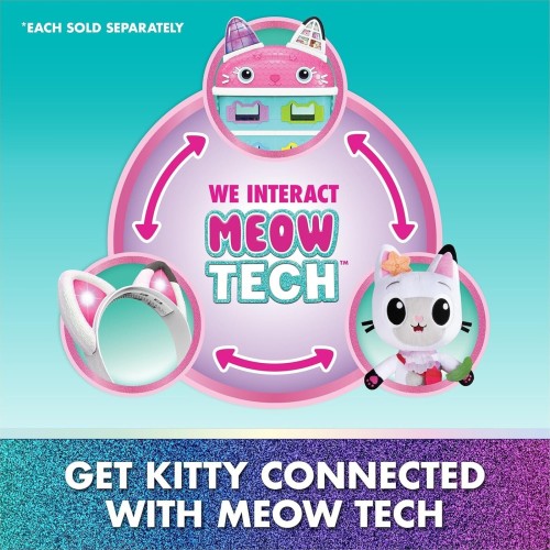 Spin Master gabbys dollhouse: the movie, meow-mazing  pandy paws plush toy with 3 acces 6073661 681147076266