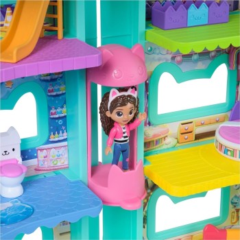 Spin Master gabbys dollhouse: the movie, gabbys meow-mazing dollhouse, with toy figure  6074334 681147088764