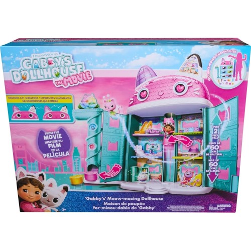 Spin Master Gabbys Dollhouse Κουκλόσπιτο Gabbys: Η Ταινία, Νεο Κουκλόσπιτο Gabbys Meow-Mazing, Με Φιγούρα Παιχνιδιού 6074334 681