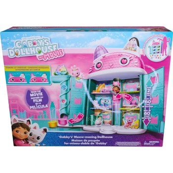Spin Master Gabbys Dollhouse Κουκλόσπιτο Gabbys: Η Ταινία, Νεο Κουκλόσπιτο Gabbys Meow-Mazing, Με Φιγούρα Παιχνιδιού 6074334 681