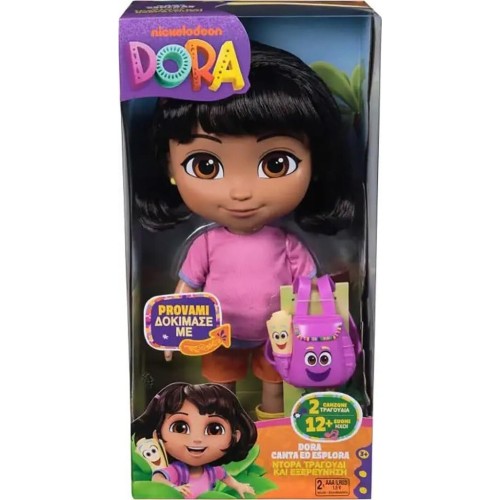 Spin Master Dora the Explorer dora, dora  sings and explores with music, sound effects, bilingual phrases 6073359 681147072879