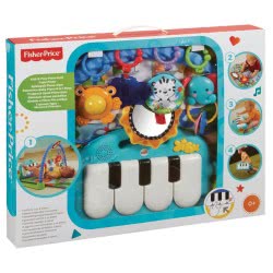 Mattel Γυμναστήριο - Μουσικό Πιανάκι - Μπλε BMD80 746775378943