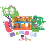 Spin Master Dora the Explorer dora, tropical  play and explore boots character playset dollhouse furnishi 6073669 681147076563