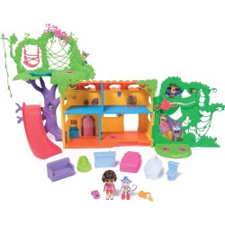 Spin Master Dora the Explorer Ντόρα Σετ Παιχνιδιού το Σπίτι playset κουκλόσπιτο 6073669 681147076563
