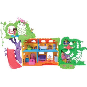 Spin Master Dora the Explorer dora, tropical  play and explore boots character playset dollhouse furnishi 6073669 681147076563