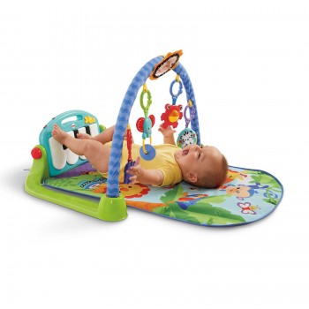 Mattel Γυμναστήριο - Μουσικό Πιανάκι - Μπλε BMD80 746775378943
