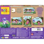 Spin Master Dora the Explorer spin games, dora ξύλινα παζλ σετ 3 - 24 τεμαχίων το καθένα 6071059 681147034679