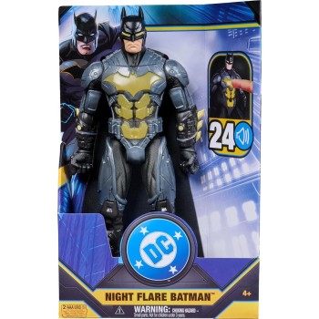 Spin Master DC The Batman dc comics, batman flare 30cm light up φιγούρα δράσης με 24 ήχους 6073931 681147081345