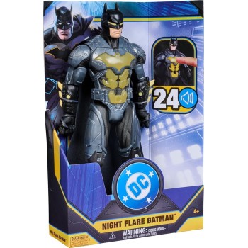Spin Master DC The Batman dc comics, batman  flare 30cm light up action figure with 24 sounds and phr 6073931 681147081345