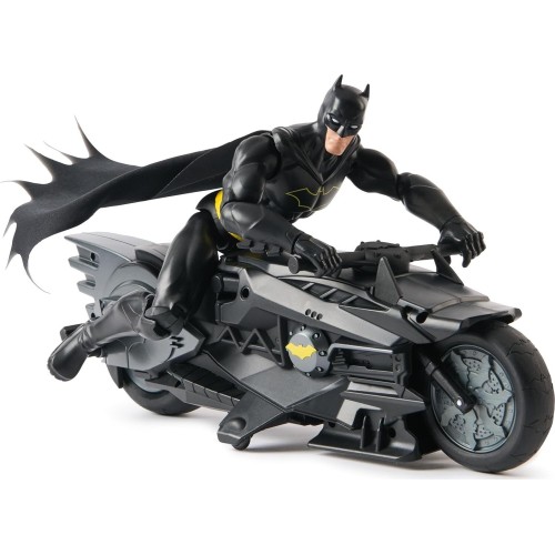 DC The Batman spin master dc comics, batman stealth remote  batcycle with 30cm batman act 6072896 681147066328