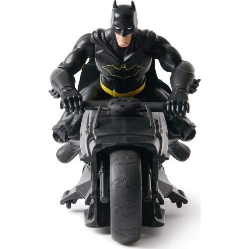 Spin Master DC The Batman dc comics, Batman stealth RC Batcycle με φιγούρα Batman 30cm 6072896 681147066328